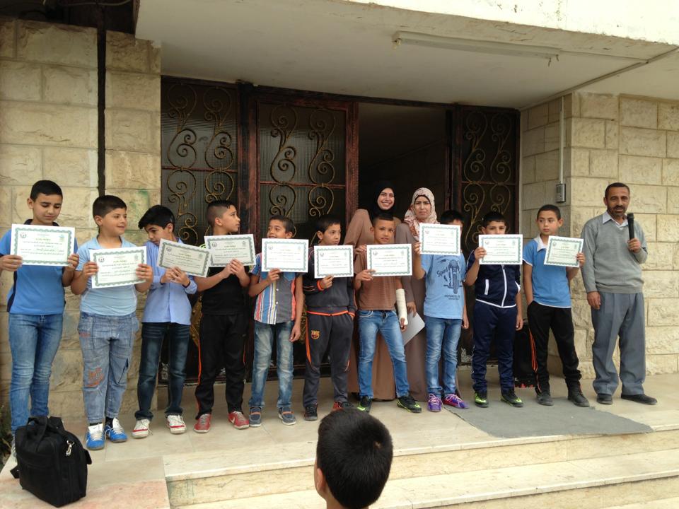 Honoring Students Participated at Play