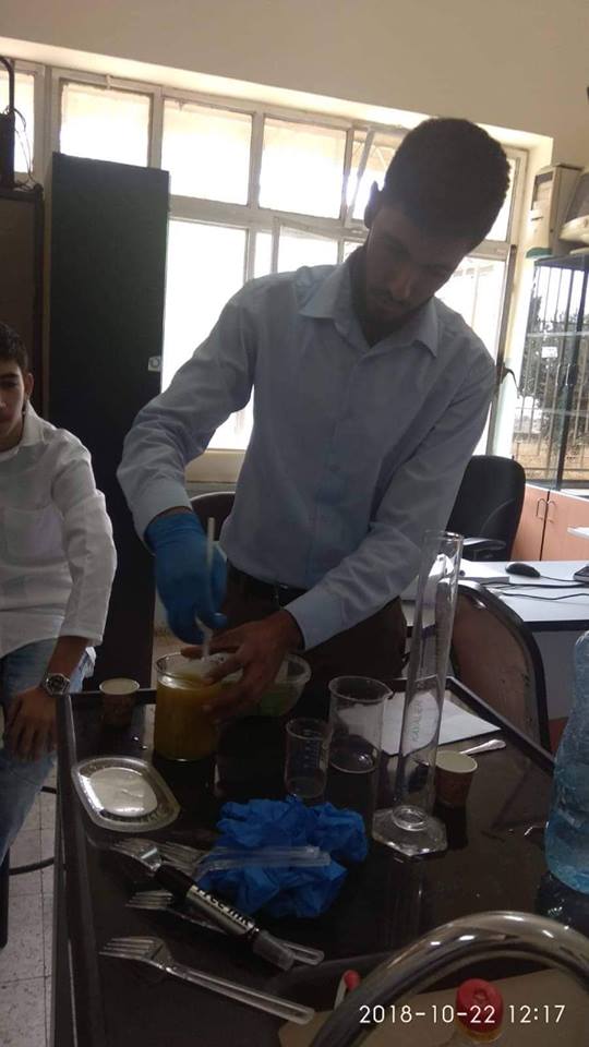 تجربة صناعة الصابون