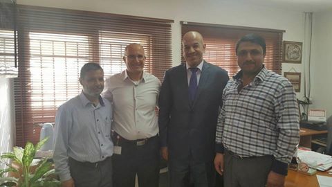 زيارة مشفى الهلال بالقدس